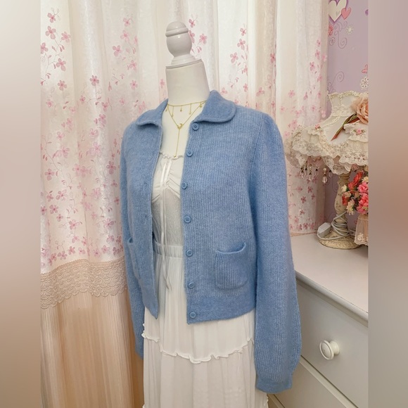 &Other stories Collared Knit Cardigan - Picture 8 of 9